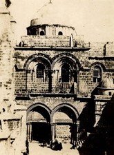 Israel, Jerusalem, Church of the Holy Sepulchre, Original Print, 1920 picture