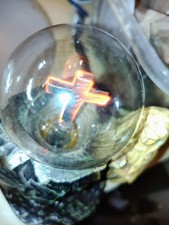 Antique Aerolux Bulb And Lamp. picture
