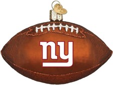 Old World Chrisas New York Giants Football Ornament For Chrisas Tree picture