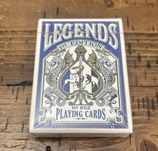 Legends Playing Cards No. 852 - Blue - 1st Edition Deck LPCC Lawrence Sullivan picture