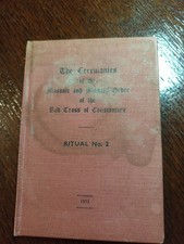 Ritual No.2 Red Cross of Constantine Military Order  Freemasonry masonic/717 picture