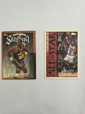 KARL MALONE CARDS x 2 picture