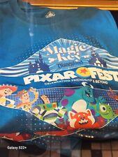 Disney Pixar fest Magic Key T-Shirt  Sz Large picture