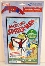 2007 US Postal Service Spiderman Comic Book & Stamp Set Sealed picture