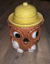 Vintage Japanese Owl Cookie Jar  picture