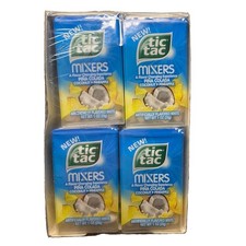 Tic Tac Mixers Pina Colada Coconut Pineapple Sealed Box of 12 picture