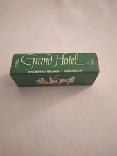 Vintage Grand Hotel Cupola Bar Mackinac Island MI Matchbox Circa 1980s picture
