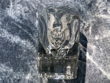 Rare Mick Strider Customs MSC Winged Skull Shot Glass BLADE Show Exclusive Swag picture