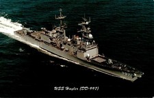 Postcard USS Hayler DD-997 Multi-Mission Destroyer picture