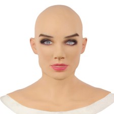 Dokier European Realistic Silicone Headwear Cosplay Crossdresser Disguise  picture