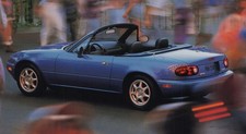 1995 Mazda MX5 Miata Roadster Convertible Sports Car Night Carnival Lights picture