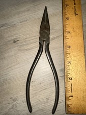 VINTAGE Utica Needle Nose/ Wire Cutter Pliers #FS-254 Lubring picture