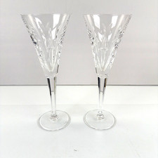 Waterford Crystal American Heritage Collection Lincoln Champagne Toasting Flutes picture
