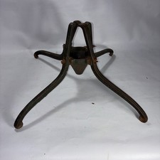 Vtg Antique Cast Iron American Water Motor Co. Christmas Tree Stand holder picture