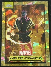 2024 Topps Chrome Marvel Kang the Conqueror #086 Serial #44/50 Gold picture