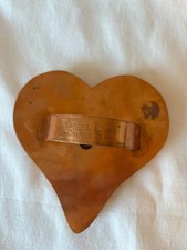Vintage MICHAEL BONNE  Copper Heart Cookie Cutters MARTHA STEWART picture
