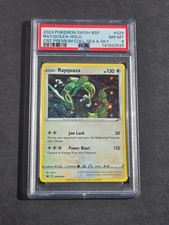 Pokemon PSA 8 RAYQUAZA 029 - SWSH029 CROWN ZENITH SEA & SKY HOLO PROMO - NM/MINT picture
