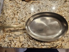 Vintage Paul Revere Limited Edition Copper Oval Sauté Pan 12 Inch picture