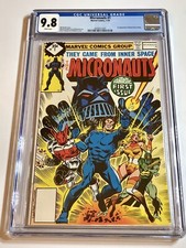 1979 Marvel MICRONAUTS #1 RARE Whitman variant Multi-Pack Graded CGC 9.8 WP picture