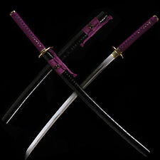 Unokubi Zukuri Blade Japanese Katana Sword T10 Steel Clay Tempered Razor Sharp picture