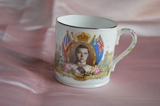 Aynsley Bone China Cup Commemorating King Edward VIII Coronation 1937 picture