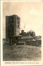 Zamora Spain View of the Cathedral Postcard unused (23582) picture