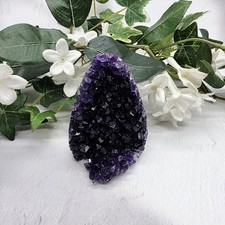 Dark Purple Uruguay Amethyst, Natural Amethyst Cluster, Purple Crystal Cluster  picture