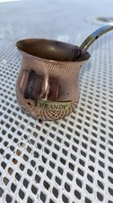 A Vintage Copper Brandy Scoop picture