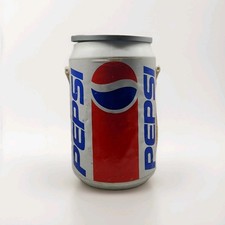 Vintage Pepsi pop can cooler Kooler Kraft plastic drink cooler 1990's beach seat picture