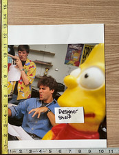 Mark Kirkland & David Silverman Simpsons Work Scene Book Photograph picture