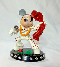 HC JUMPSUIT SALUTE Figure Mickey's Magical Tribute To The King Collection W/ COA picture