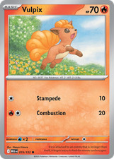 VULPIX C 019/132 MEGA EVOLUTION POKEMON LP picture