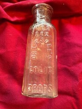 Dr. Lesure's Antique Bottle #2  1 oz. Colic Drops Clear Bottle Strong Lettering picture