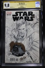 Star Wars (2015) #15 Signed & Sketch By Mike Mayhew CGC SS 9.8 White Pages picture
