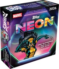 2026 Topps Neon Marvel Mega Box Brand New PreSale QTY picture