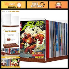 Comic Book Storage Box with Acrylic Dividers - Holds 150 Comics, Organizer Bin picture