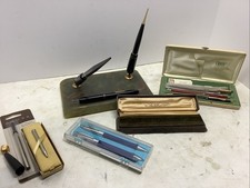 Vintage Cross & Sheaffers Pen Lot 14 KT Gold Filled Plus More picture