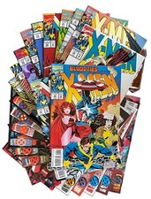 Marvel X-Men Vol 2 Comic Book Lot Issues 26-50 W/ keys & Wedding Issue 25 VF-NM picture