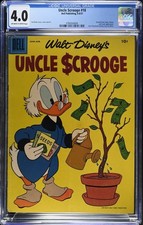 Walt Disney's Uncle Scrooge #18 (Dell Comics June-August 1957) CGC 4.0 picture
