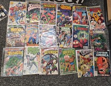 HUGE LOT of 18 MARVEL Vintage comics  picture