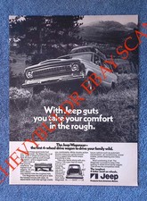 1971 Jeep Wagoneer Vintage Ad 