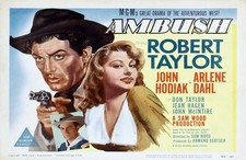 Ambush 1950 Vintage Movie Poster Print Wall Art Home Decor Film picture