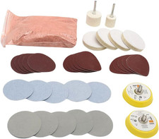 34 Piece Professional Glass Scratch Removal & Polishing Kit with Cerium Oxide  C picture
