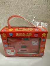 ✨ Rare 1996 Sanrio Hello Kitty 2WAY Mini Film Camera ✨ Unused Open Box w/ Manual picture