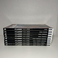 Classic G.I. Joe TPB Vol 1 2 3 4 5 6 7 8 IDW First Printing Lot Larry Hama OOP picture
