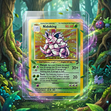 Pokémon Jungle Nidoking Holo 11/130 English Wizards of the Coast LP picture