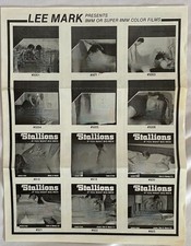 VTG GAY LGBTQ+ 1970's *LEE MARK* Adult Male Nude Magazines, Flim Order Brochure picture