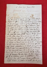 DF13-SIGNED AUTOGRAPH LETTER-EDMOND DE FAVIÈRES-PLAYWRITER-1808 picture