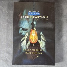 ABSOLUTE BATMAN ARKHAM ASYLUM DC COMICS HARDOCOVER MORRISON MCKEAN PRECIOUS HOUS picture