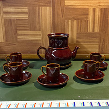 Vintage Villeroy & Boch Luxembourg Coffee Tea Set Stacking Drip Filter & 5 Demit picture